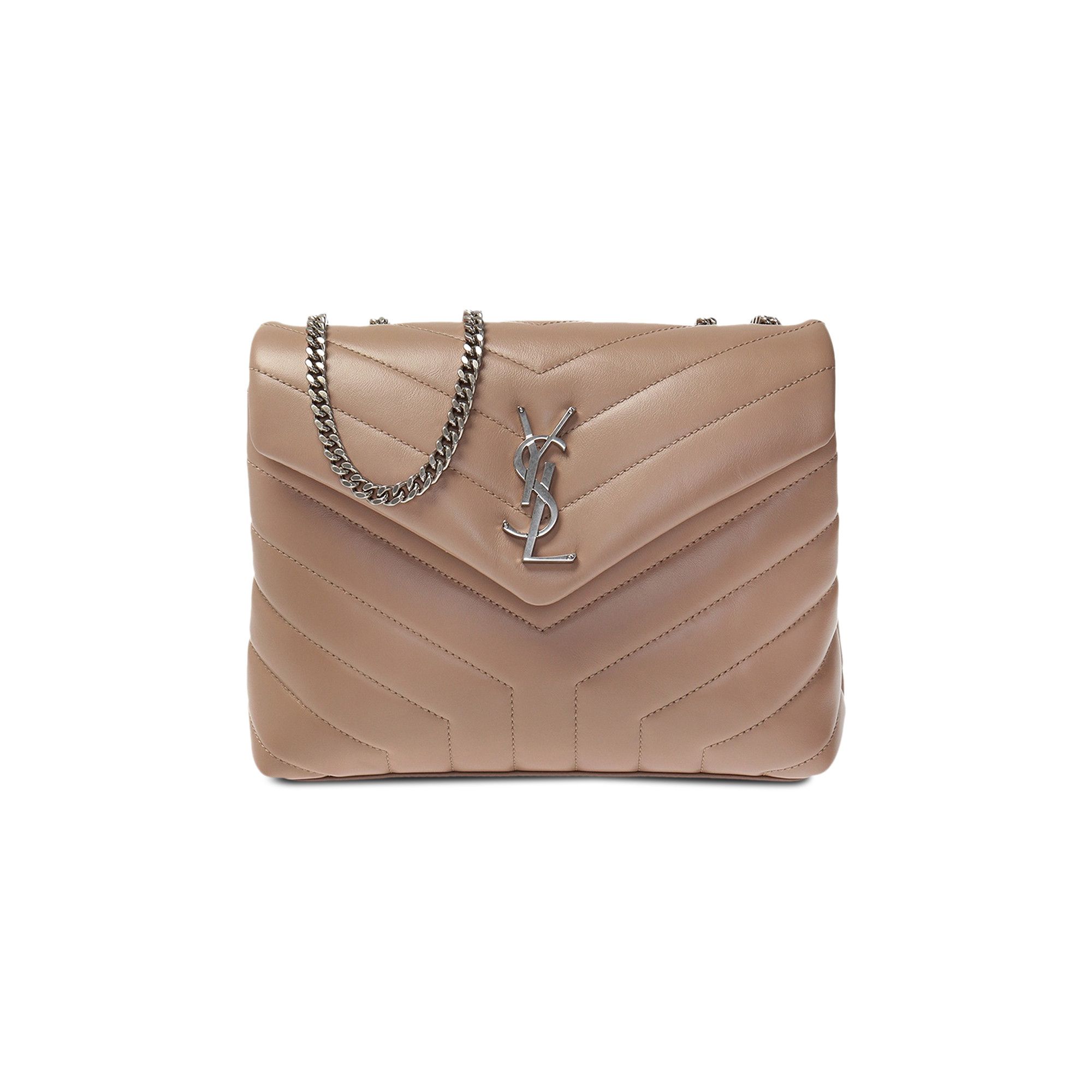 Buy Saint Laurent Loulou Shoulder Bag Gold Sand 494699 DV726 9956 GOAT UK