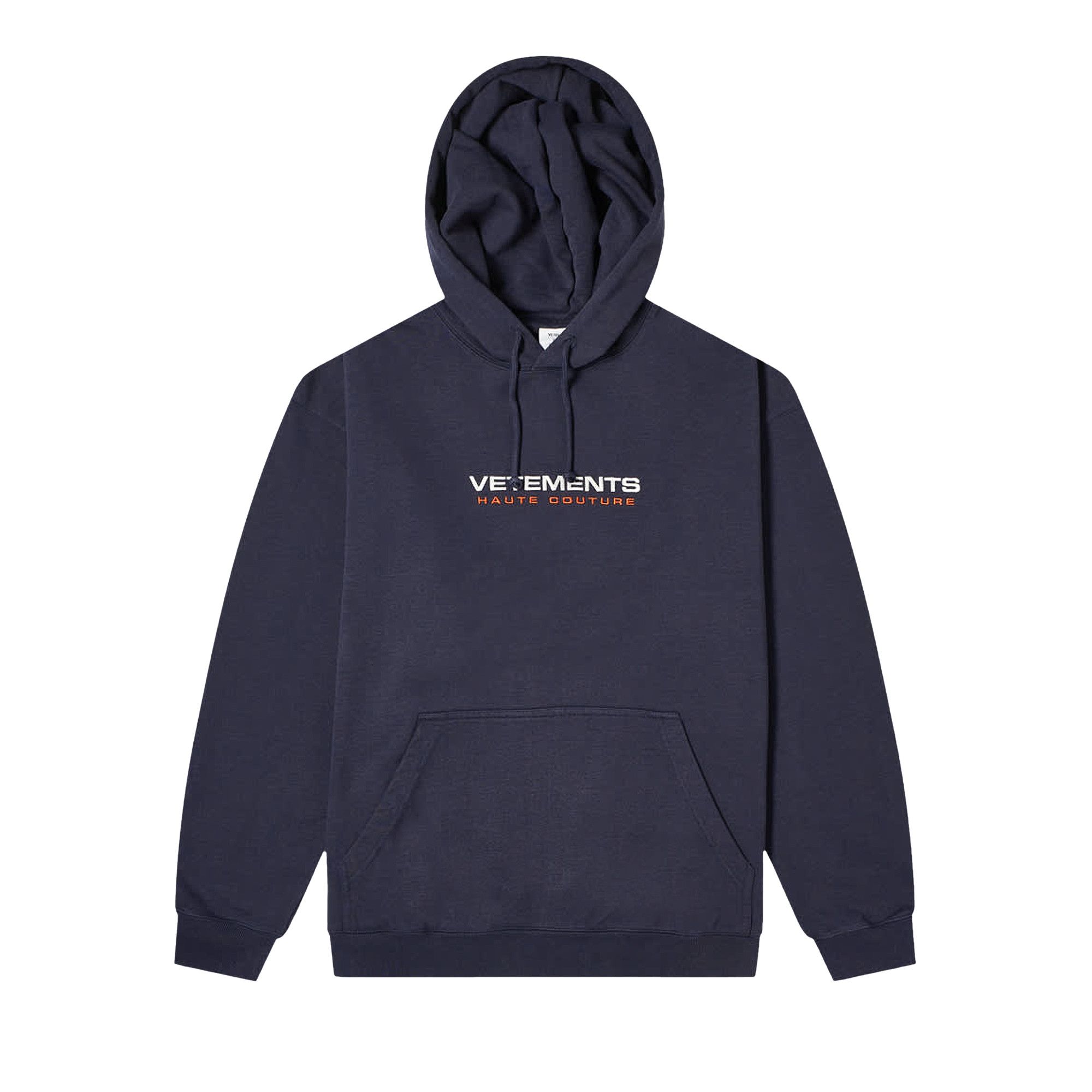 Buy Vetements Logo Haute Couture Hoodie Navy UE51TR480N NAVY GOAT