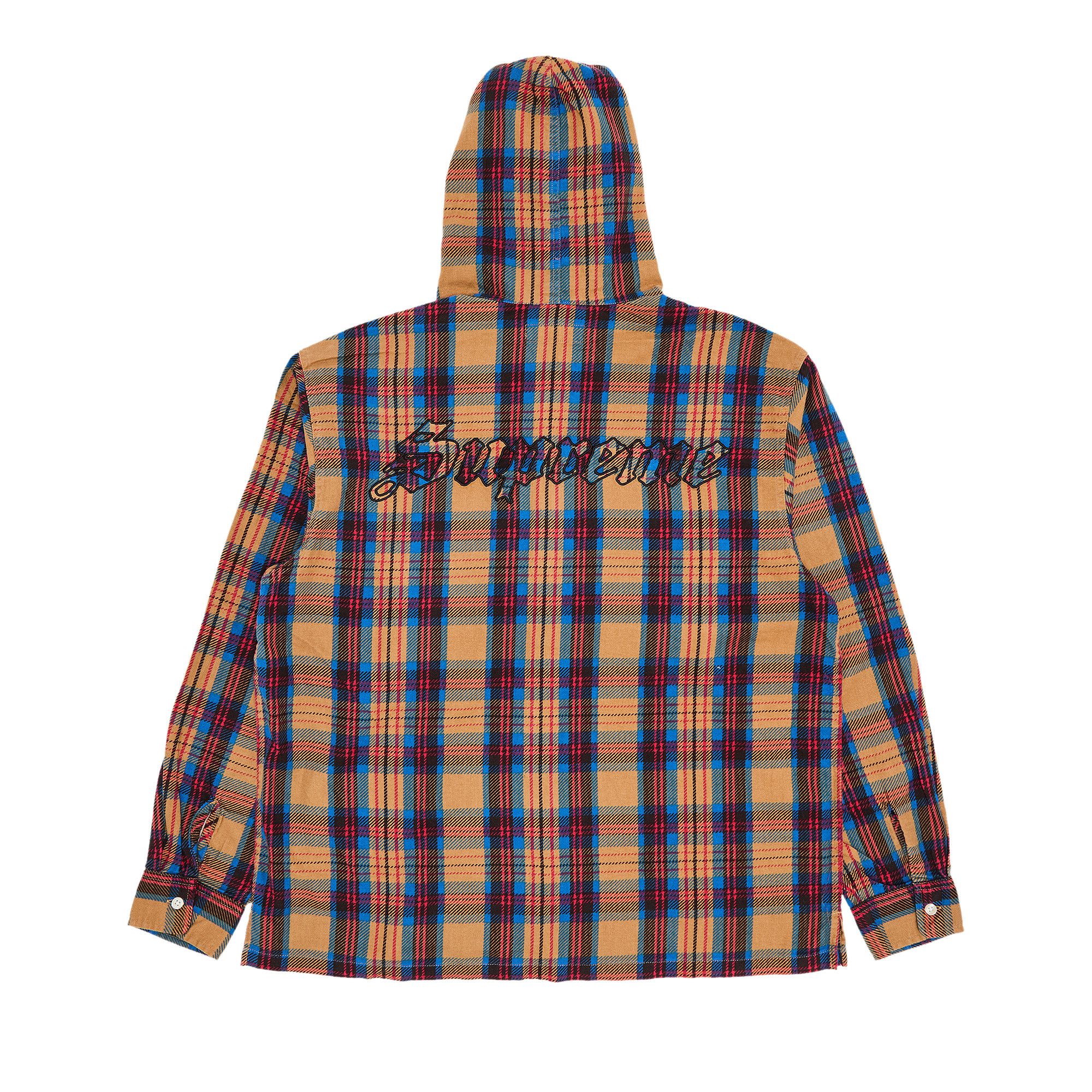 SS24 Supreme Printed Hooded Flannel Shirt フランネル シャツ SS24 Supreme Printed Hooded Flannel Shirt フランネル シャツ