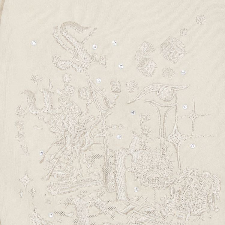 Supreme AOI Zip Up Hooded Sweatshirt Natural