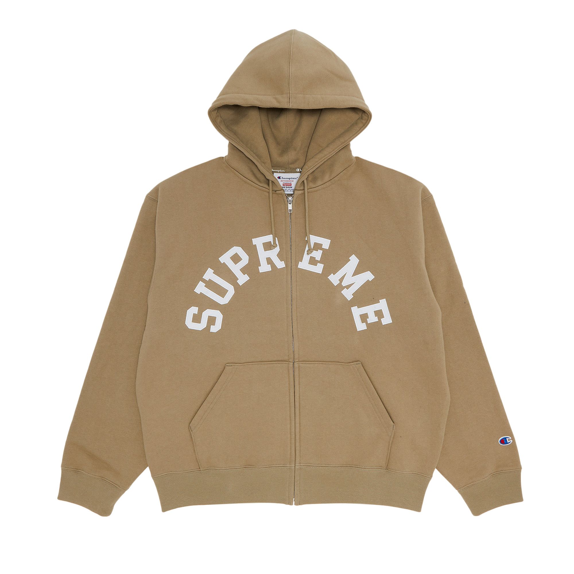 Supreme x champion zip up hoodie online