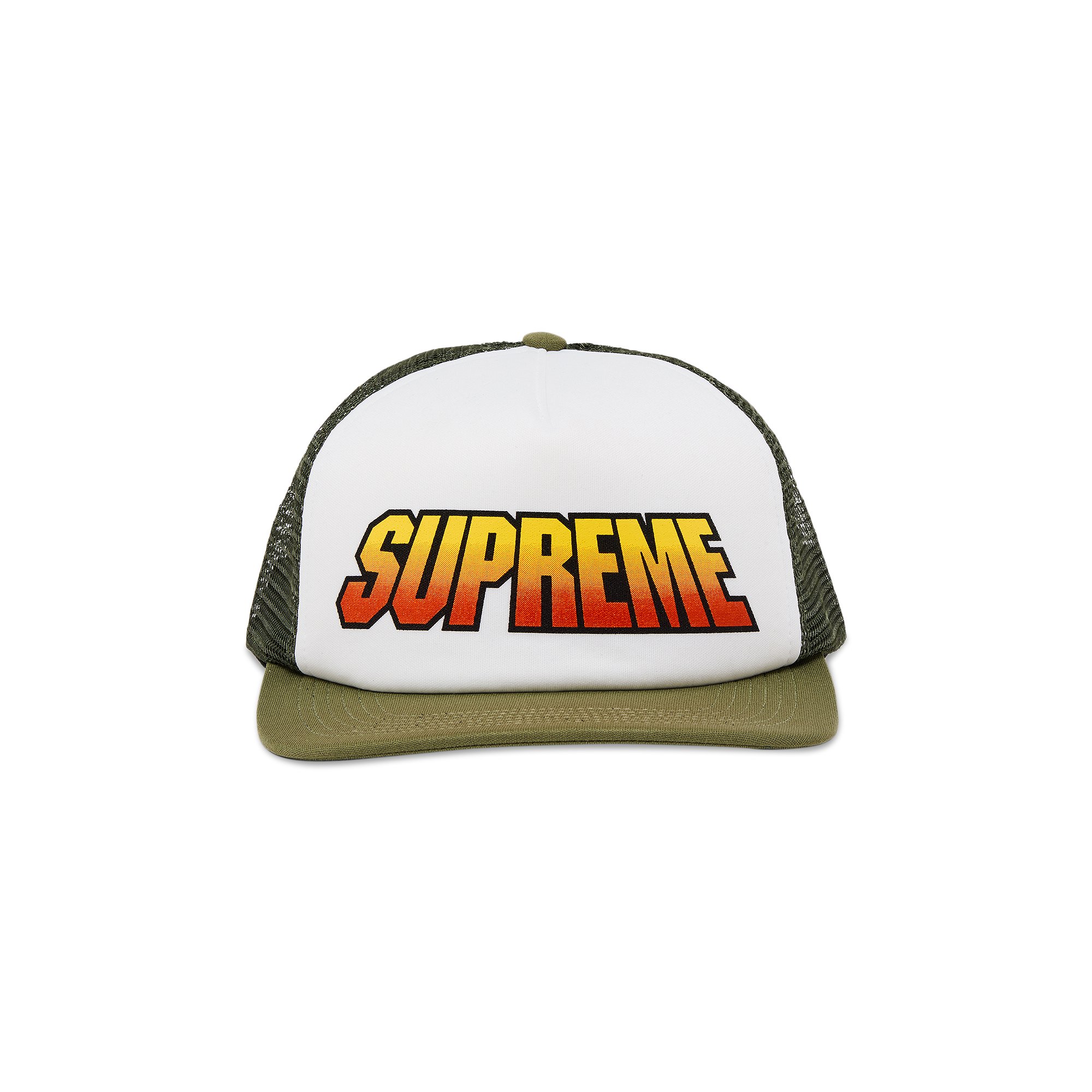 Supreme Gradient Mesh Back 5-Panel 'Olive'