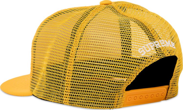 Supreme Gradient Mesh Back 5 Panel Gold