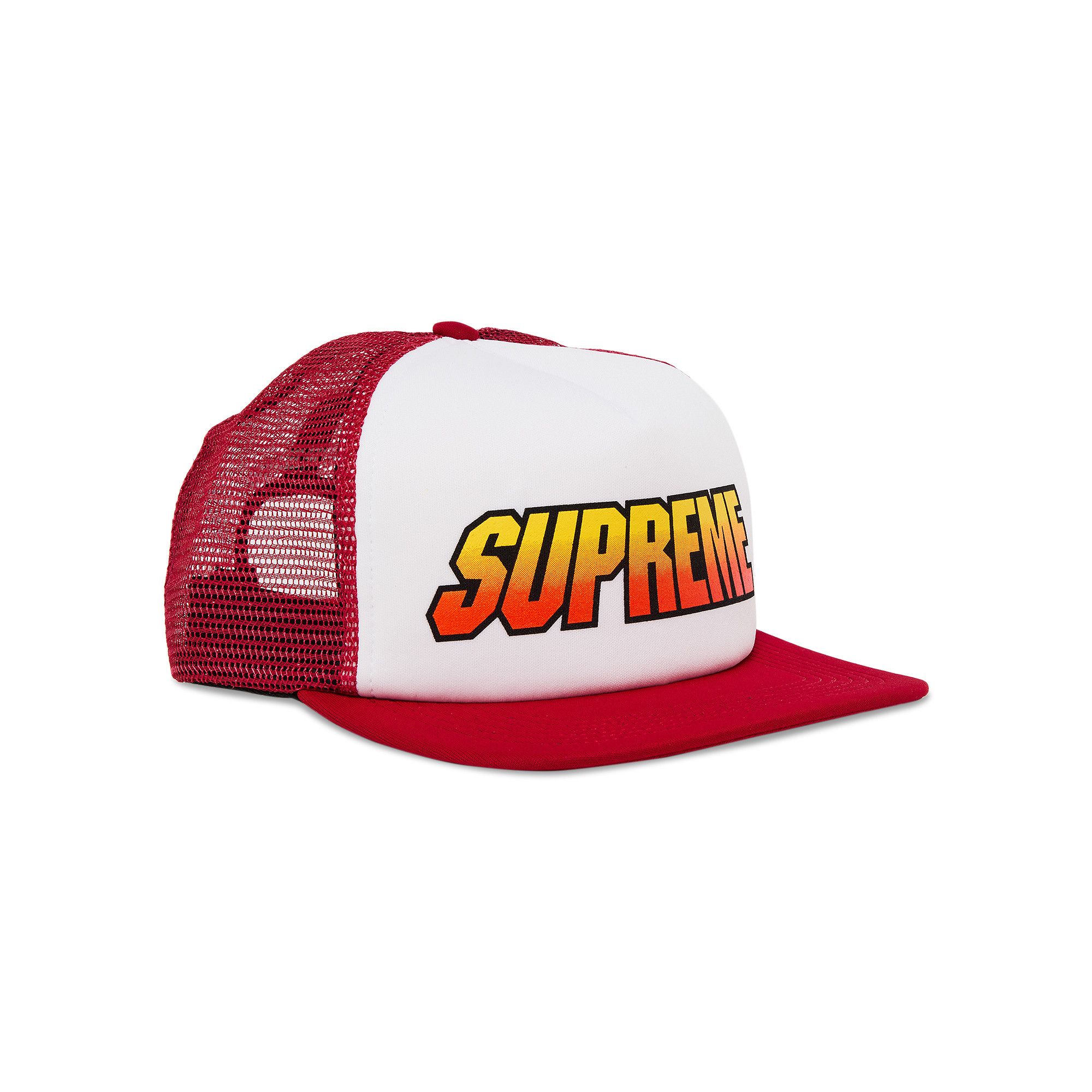 Buy Supreme Gradient Mesh Back 5-Panel 'Red' - SS24H69 RED