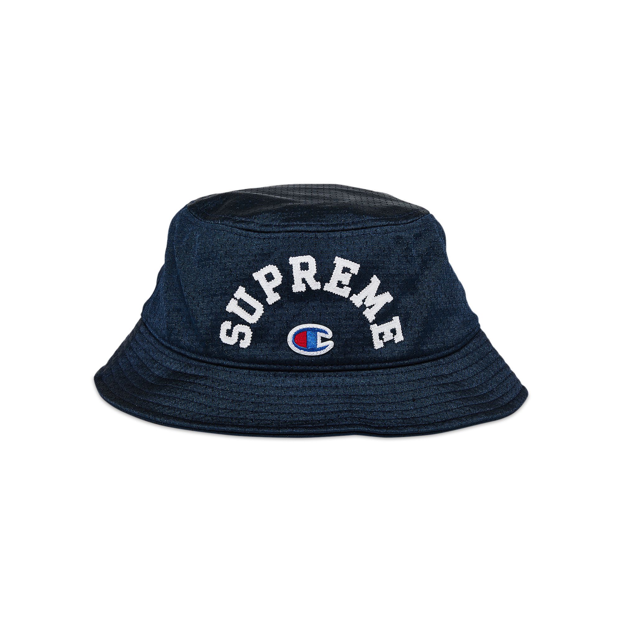 贈り物 Buy Supreme NAVY SS24H86 - 'Navy' Crusher Mesh Champion x Hat