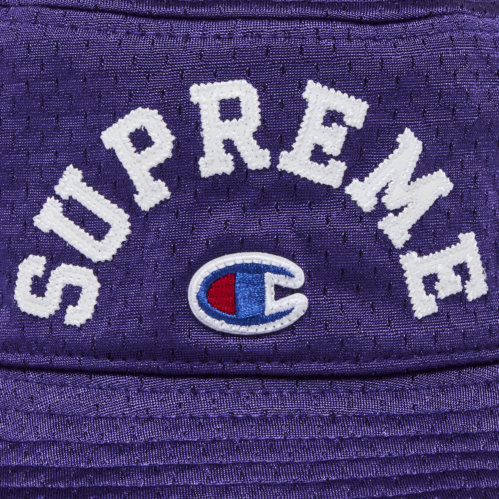 Size l/xl Supreme x Champion Mesh Crusher 'Purple'