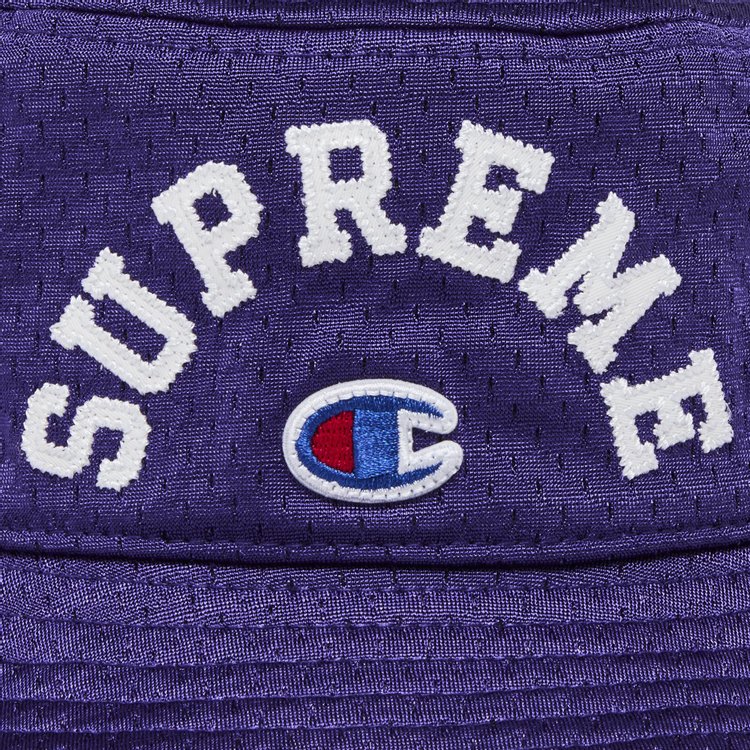 Supreme x Champion Mesh Crusher Purple