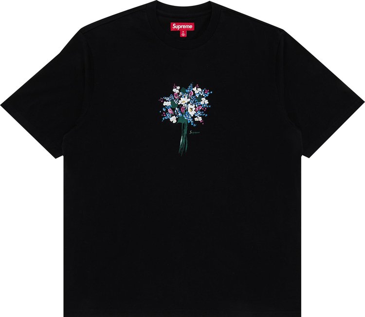 Supreme Bouquet Short-Sleeve Top 'Black'