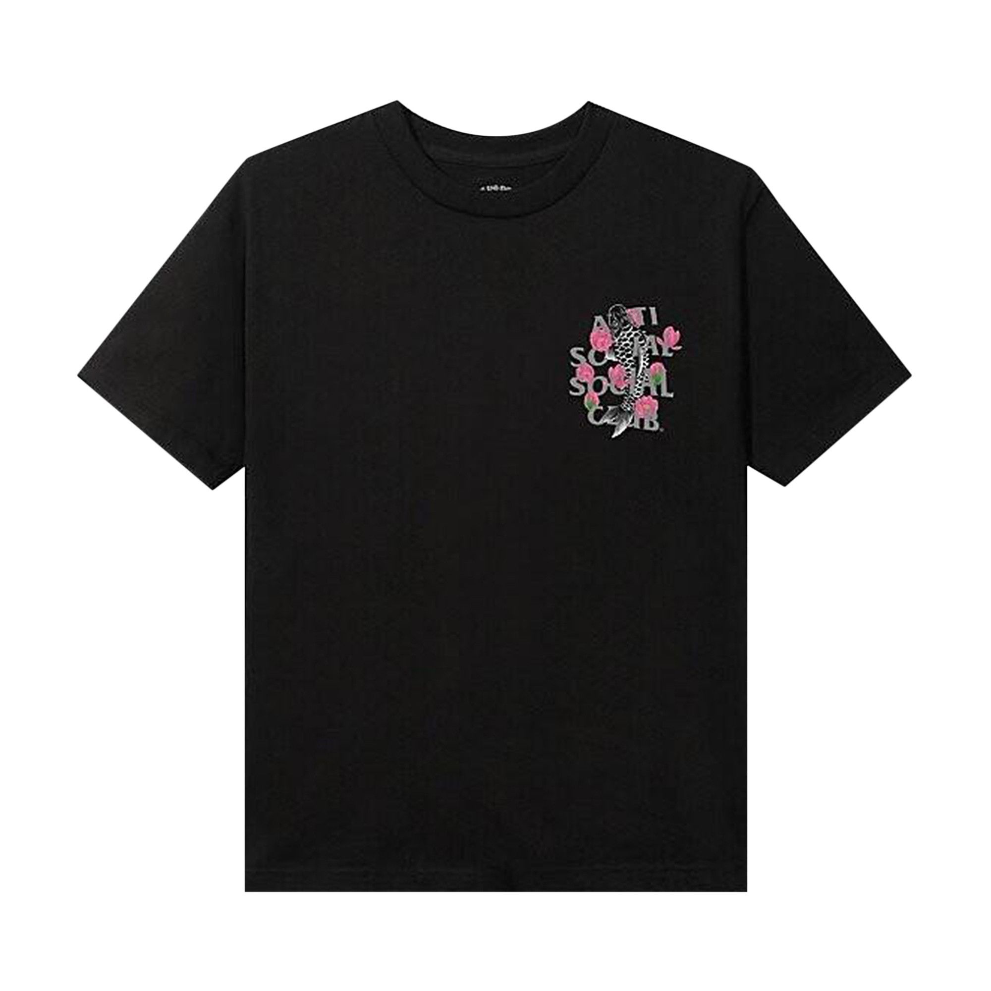 Buy Anti Social Social Club Ornamental 3M Tee 'Black' - 0657 Buy Anti Social Social Club Ornamental 3M Tee 'Black' - 0657