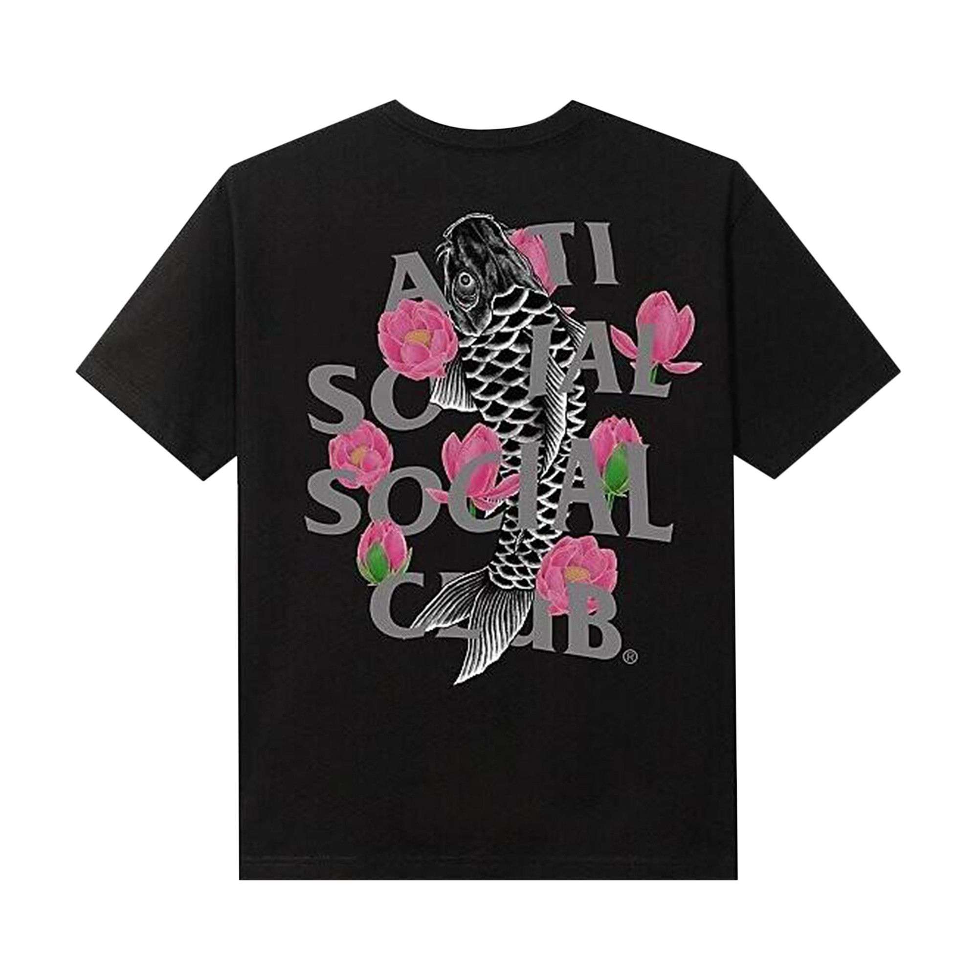 Buy Anti Social Social Club Ornamental 3M Tee 'Black' - 0657 Buy Anti Social Social Club Ornamental 3M Tee 'Black' - 0657