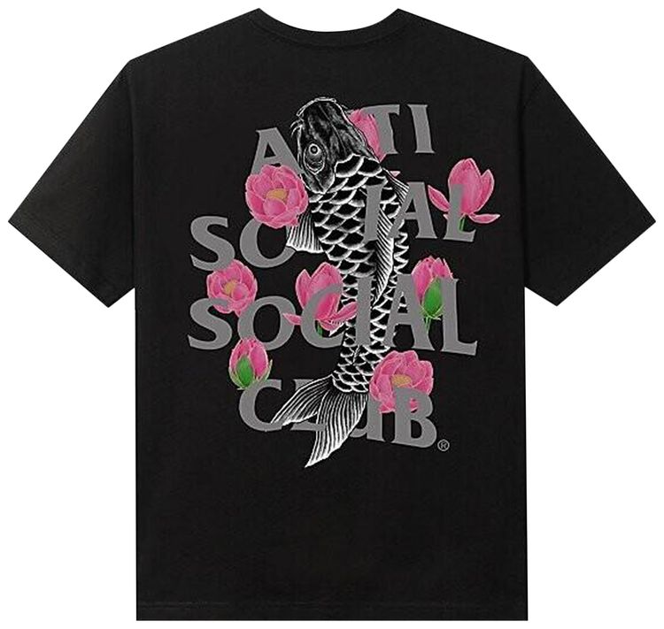 Anti Social Social Club Ornamental 3M Tee Black