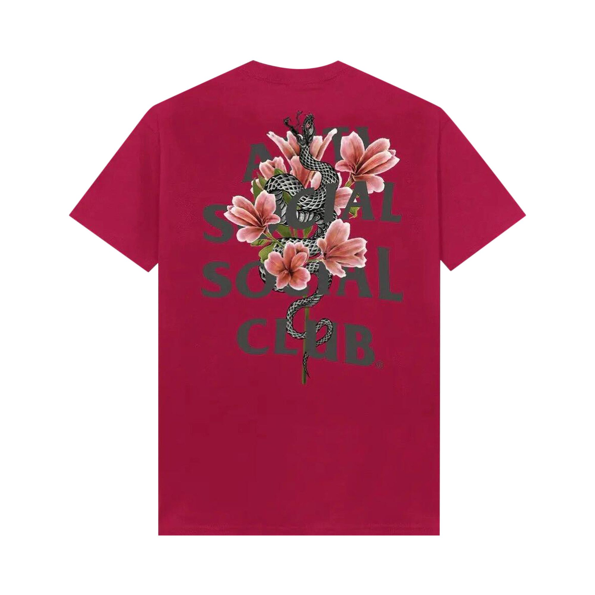 Anti social social club flower tee store