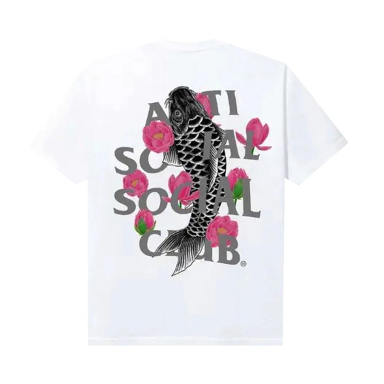 Anti Social Social Club Ornamental 3M Tee White