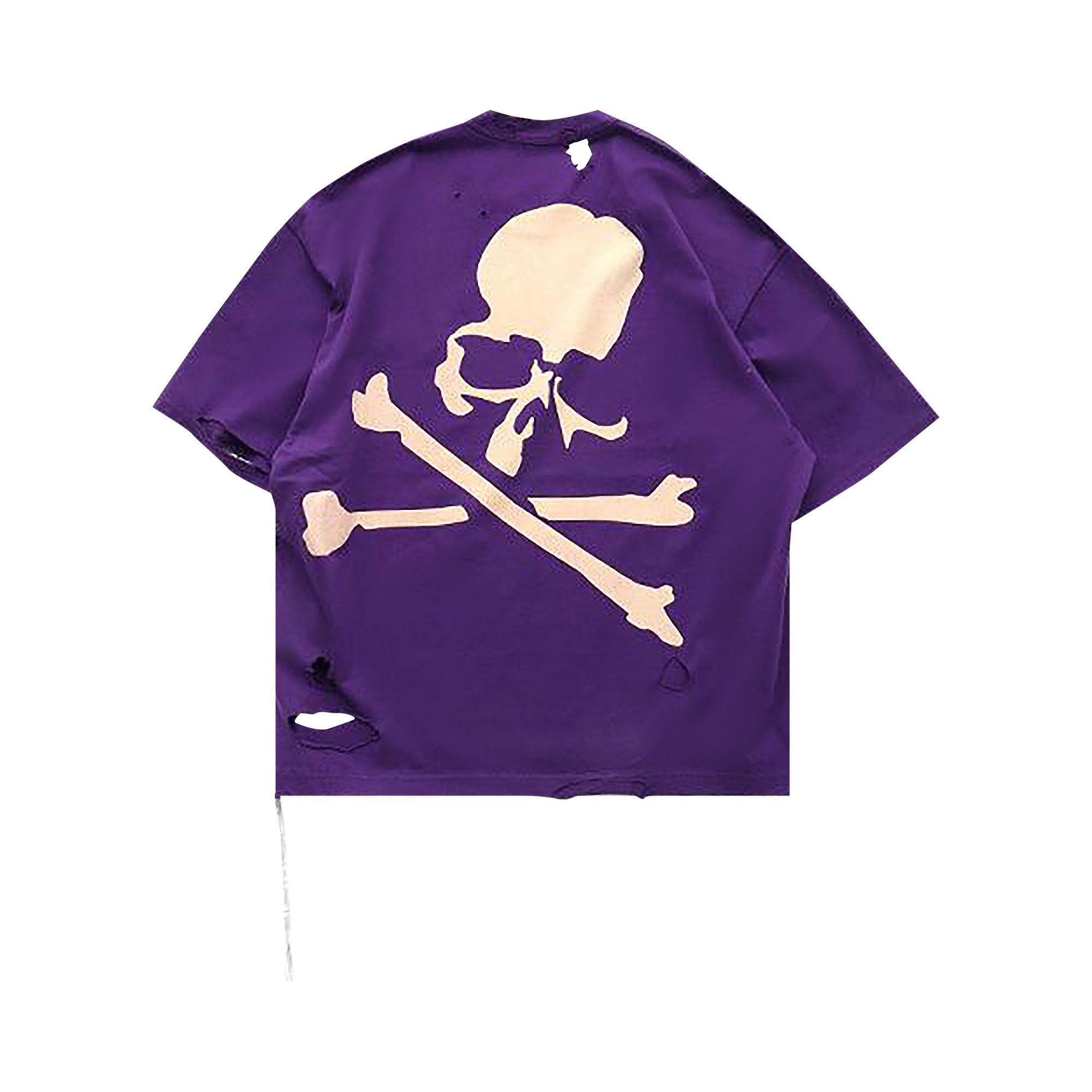 トップス MASTERMIND PHANTOM SHORTSLEEVE TEE L Buy Mastermind World Damaged Short-Sleeve Tee 'Purple