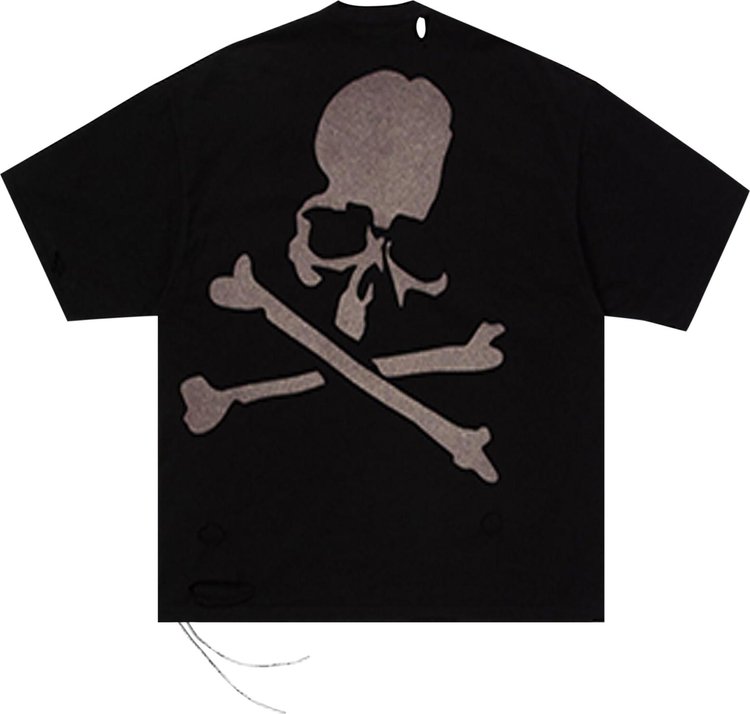 Mastermind World Damaged Short Sleeve Tee Black