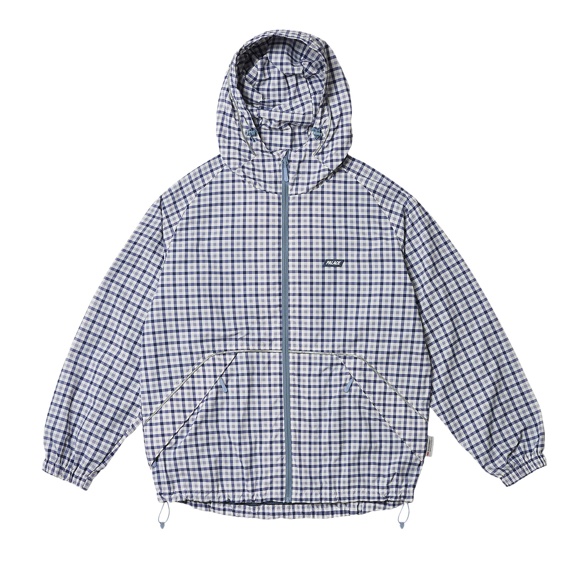 Buy Palace Lighter Shell Jacket 'Blue Gingham Check