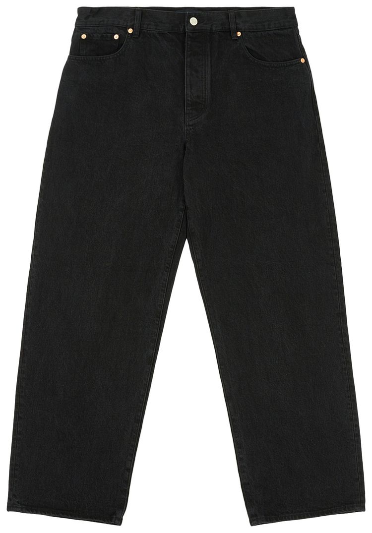 Palace P90 Baggy Jean Black Stone Wash