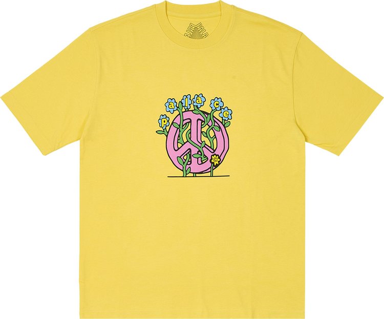 Palace Grower T-Shirt 'Blessed Yellow'