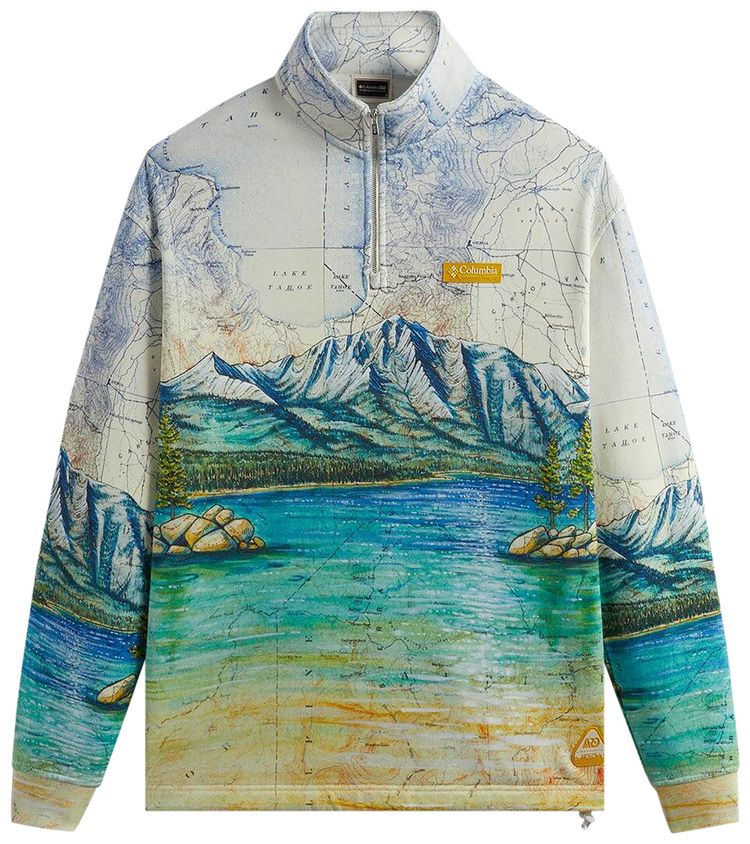 Kith For Columbia Lake Tahoe Quarter Zip Chalk