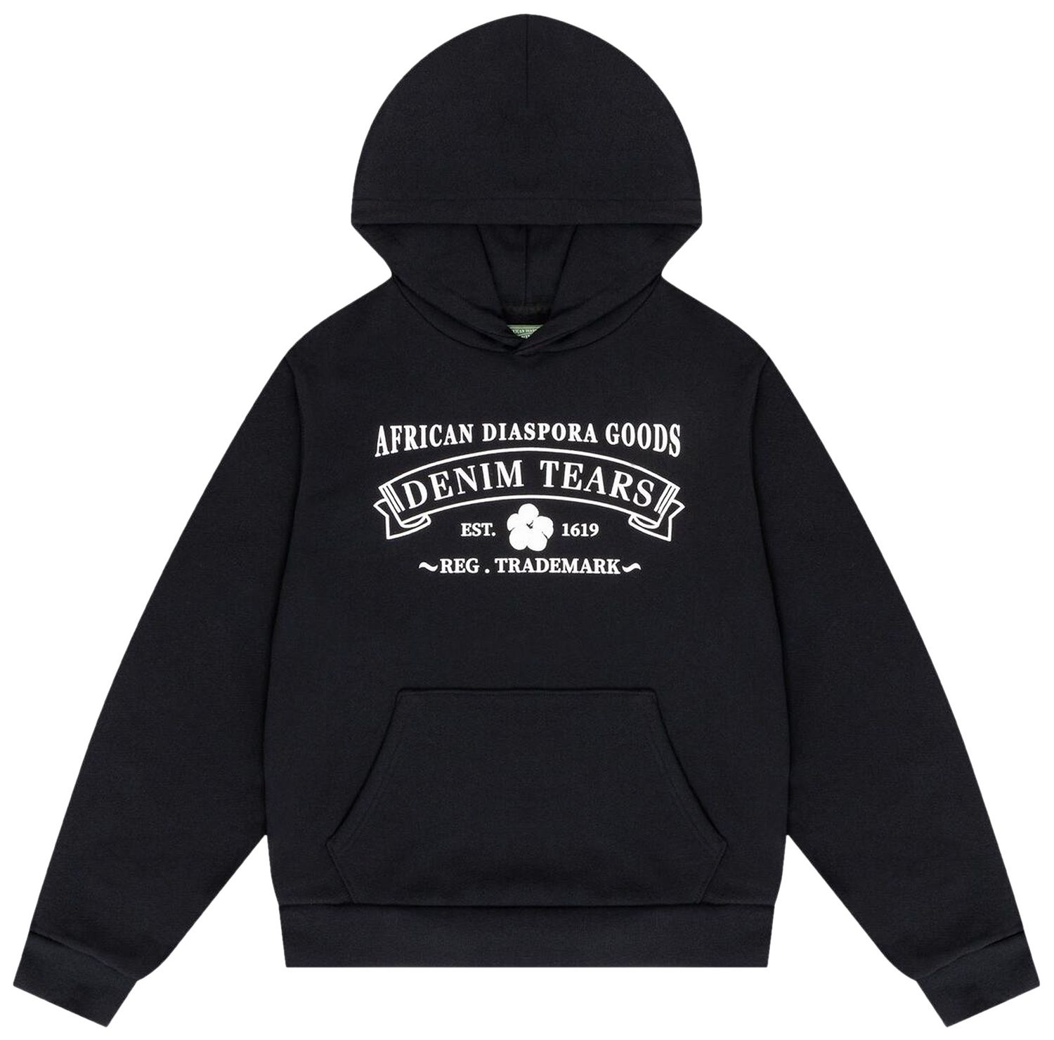 Buy Denim Tears ADG Hoodie 'Black' - 201 010 51 BLAC | GOAT