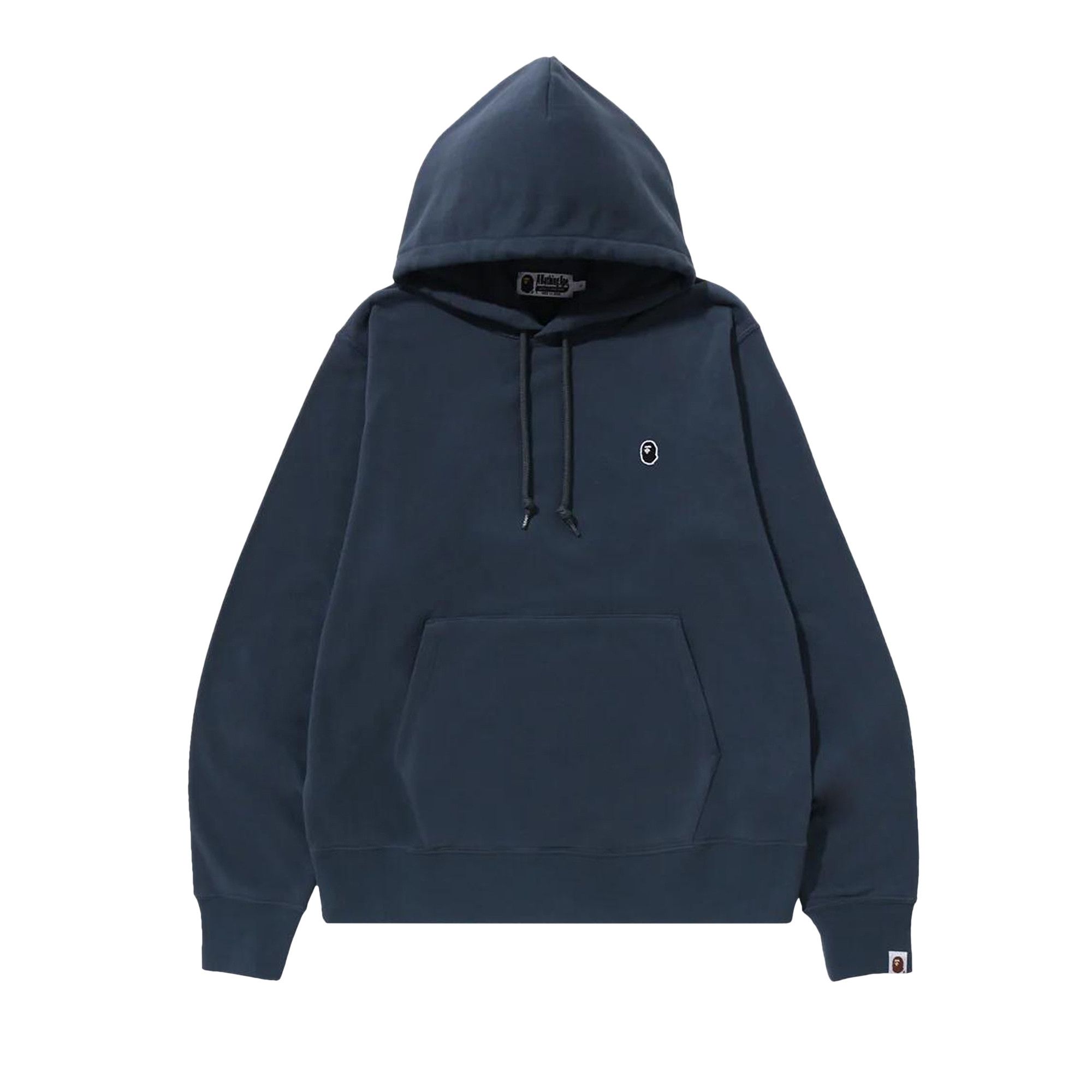 Bape hoodie navy blue clearance