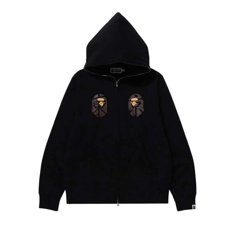 Buy BAPE Souvenir Full Zip Hoodie 'Black' - 1J72 115 005 BLACK | GOAT