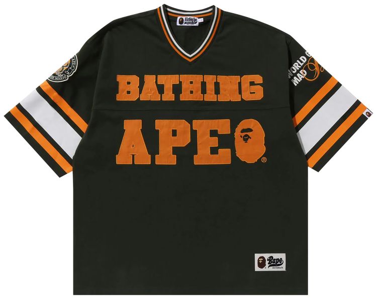 BAPE Football Jersey Green
