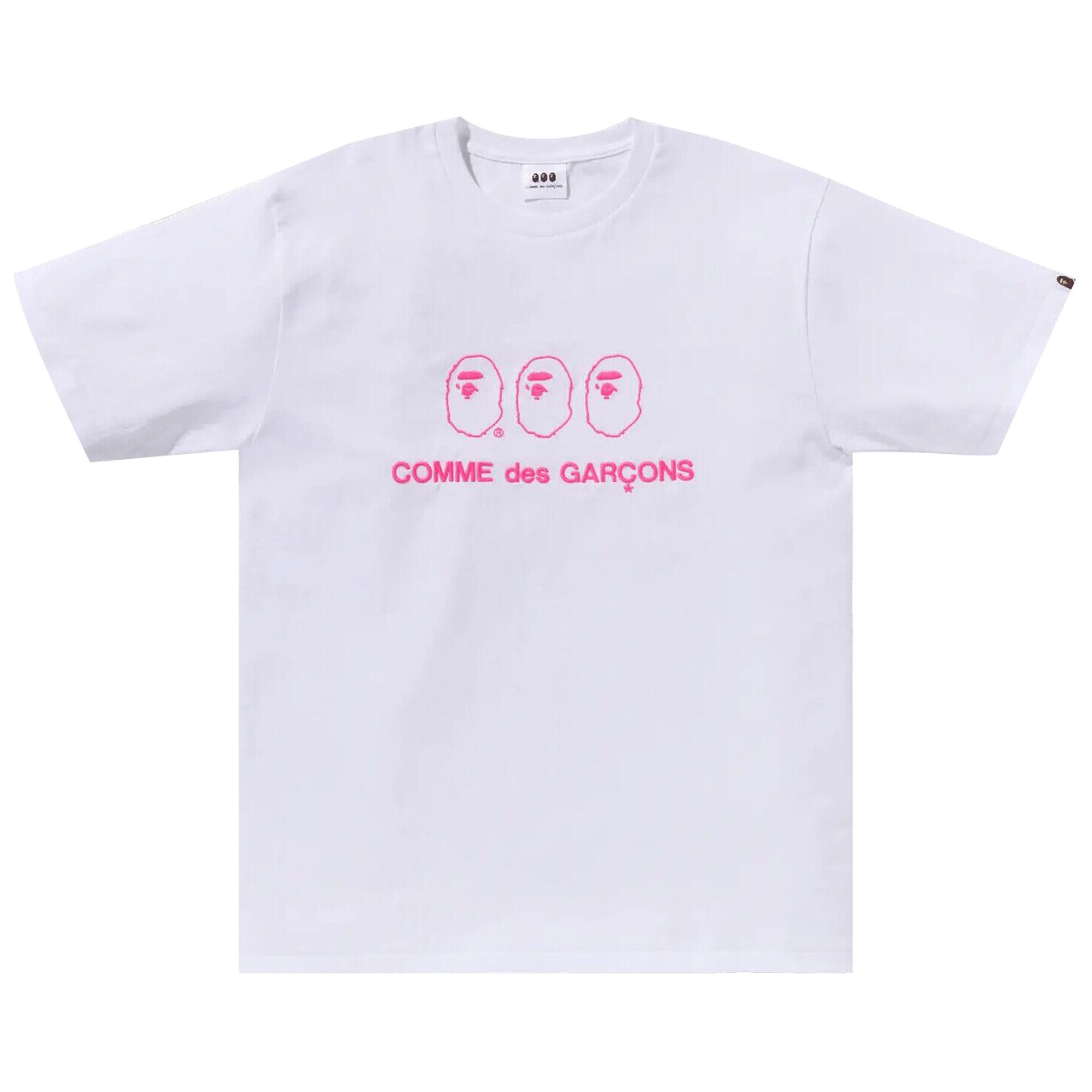 Buy BAPE x Comme des Garçons Osaka Tee #1 'White' - 1K23 110 906