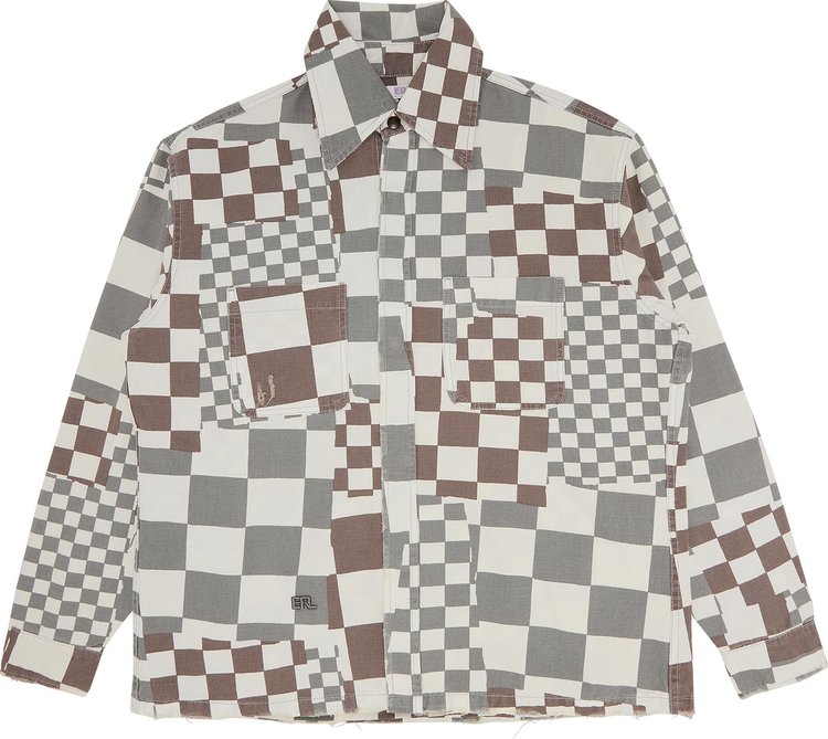 ERL Canvas Jacket 'Checker'