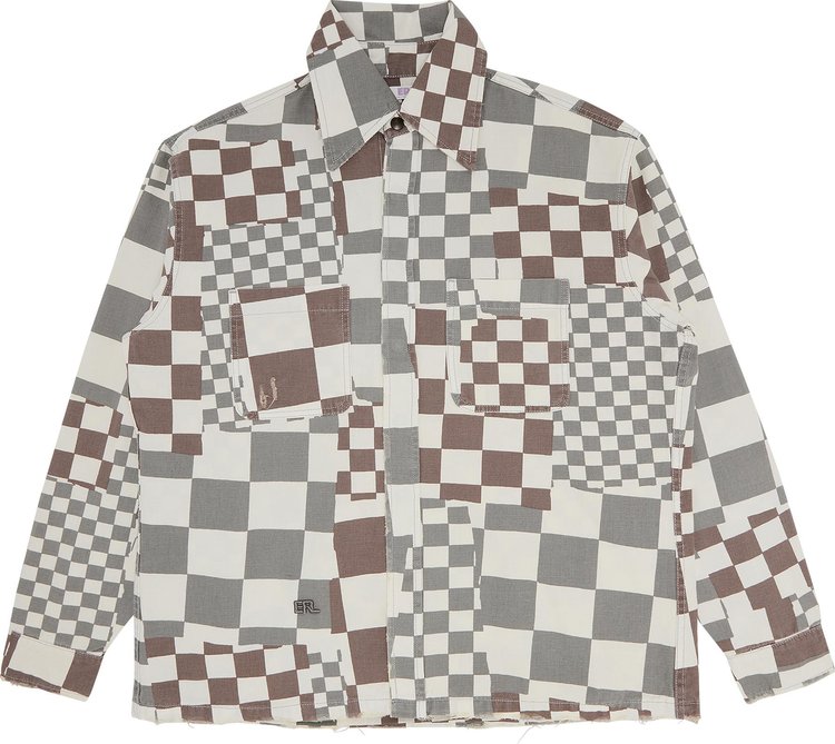 ERL Canvas Jacket Checker