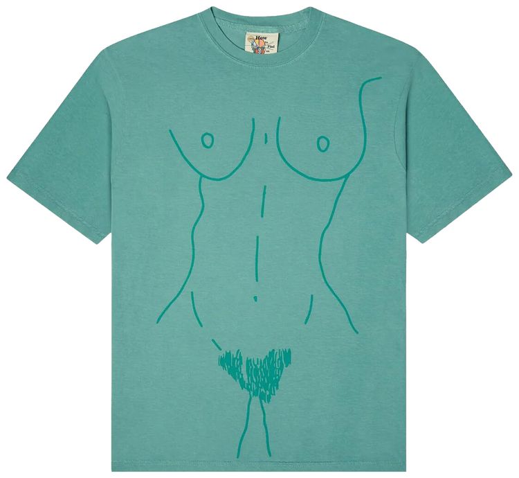 KidSuper Women Figure Tee Green