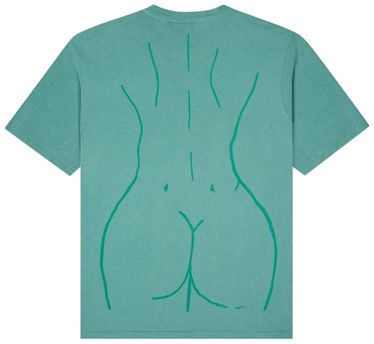 KidSuper Women Figure Tee Green