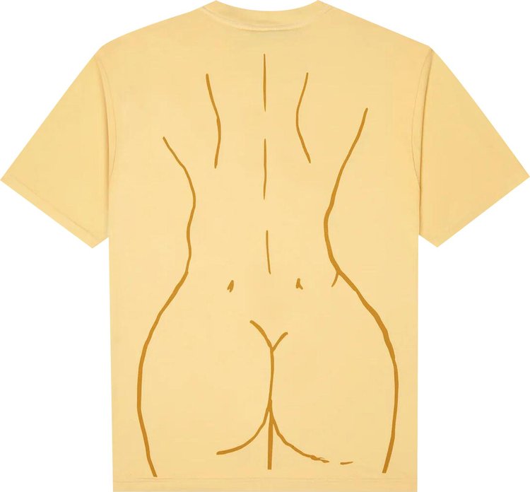 KidSuper Women Figure Tee Yellow