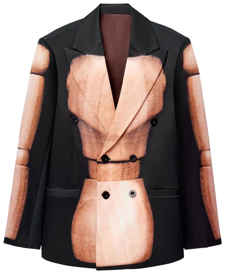 KidSuper Mannequin Suit Top Black