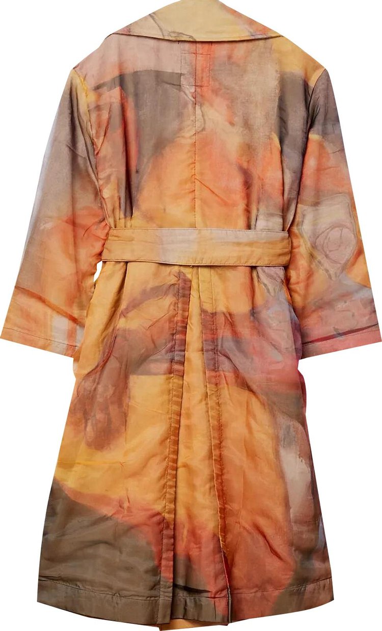 KidSuper Printed Trench Coat Multicolor