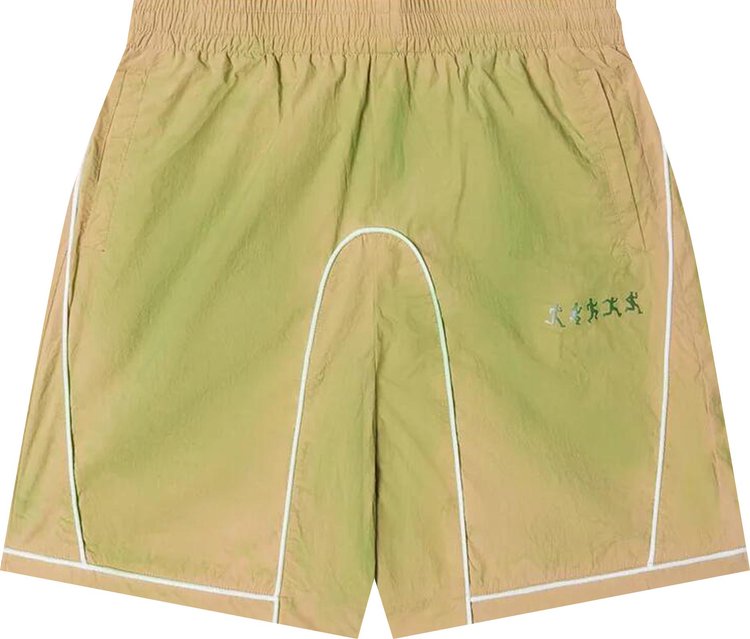 KidSuper Gradient Tech Shorts Green