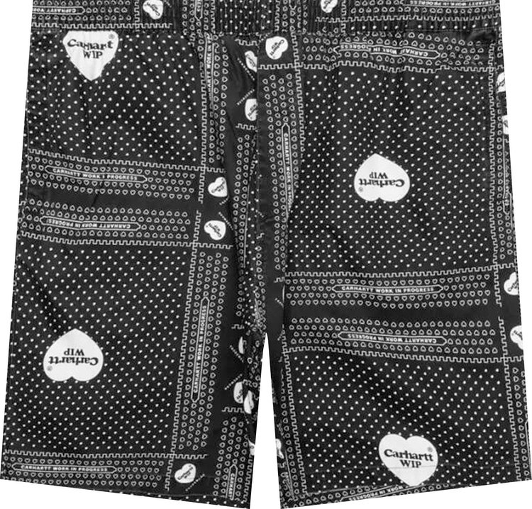 Carhartt WIP Heart Bandana Short Black