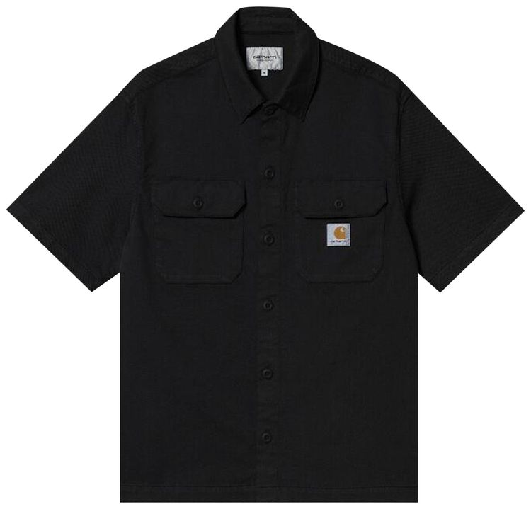 Carhartt WIP Short Sleeve Craft Shirt Black