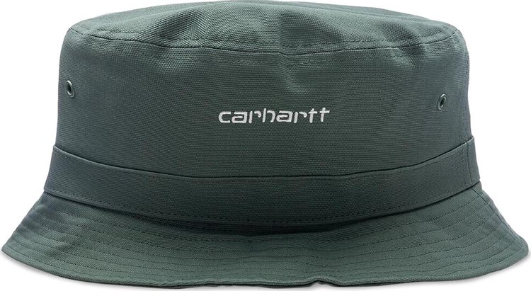 Carhartt WIP Script Bucket Hat 'Park/White'