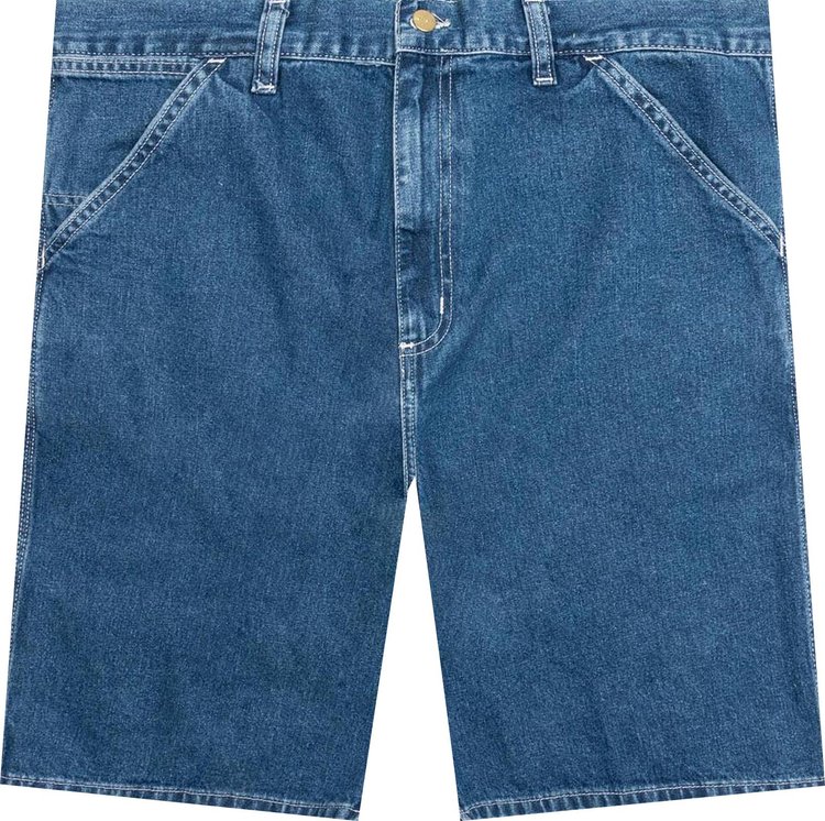 Carhartt WIP Simple Short Blue Stone Washed