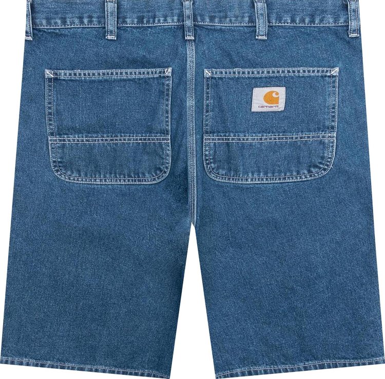 Carhartt WIP Simple Short Blue Stone Washed