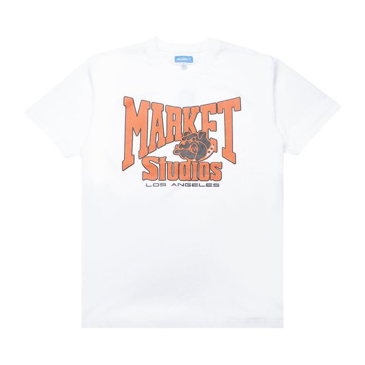 Market Bulldogs Tee White