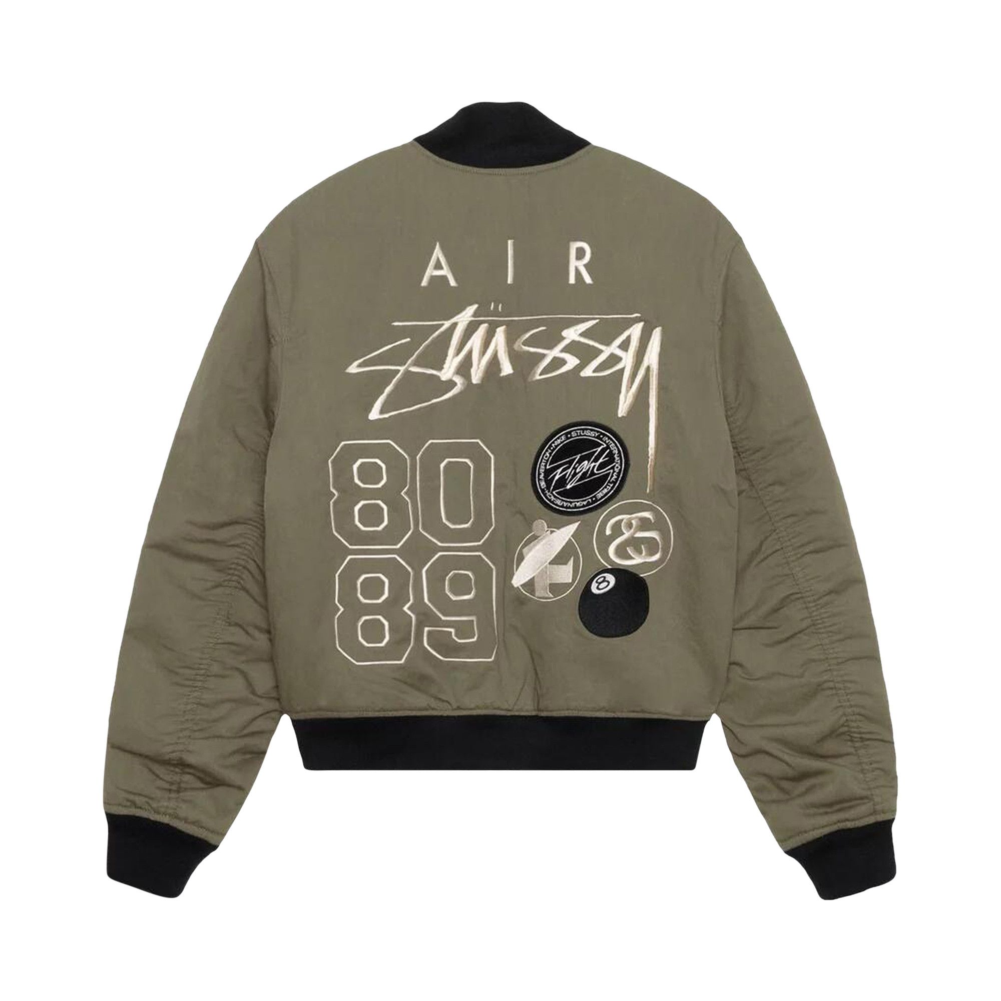 Nike x Stussy Windrunner Jacket Off Noir Men's - SS20 - US