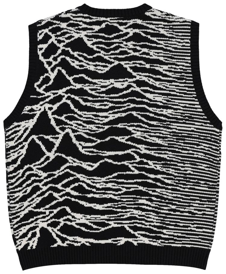 Pleasures Interzone Sweater Vest Black