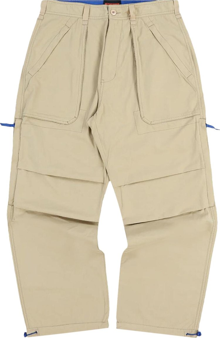 Pleasures Public Utility Pants Beige