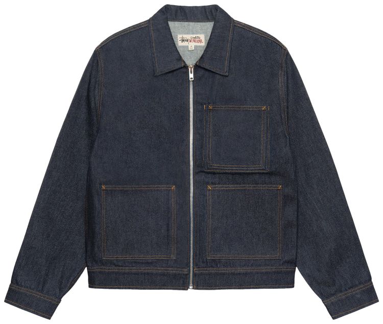 Stussy Zip Work Jacket Raw