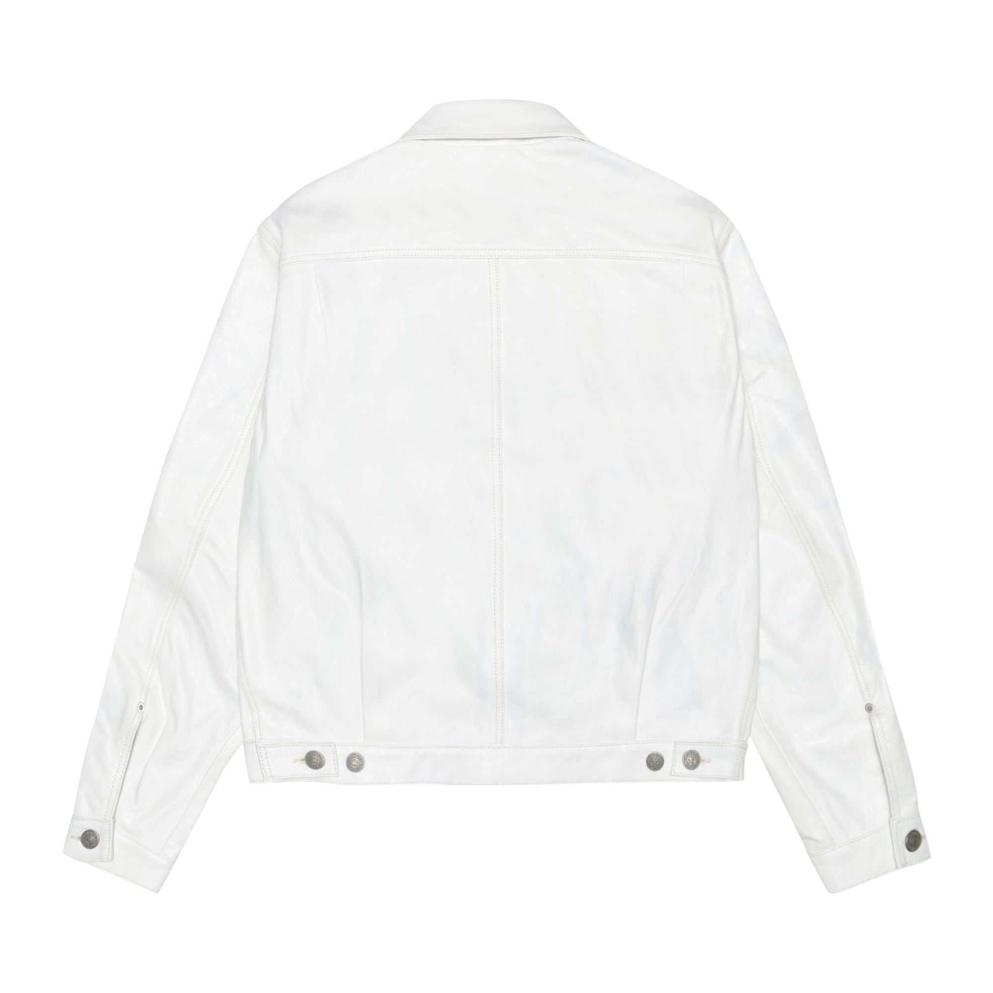 ジャケット・アウター Stussy x Levi's Leather Trucker Jacket Stüssy & Levi's® Leather Trucker Jacket - White | Levi's® US