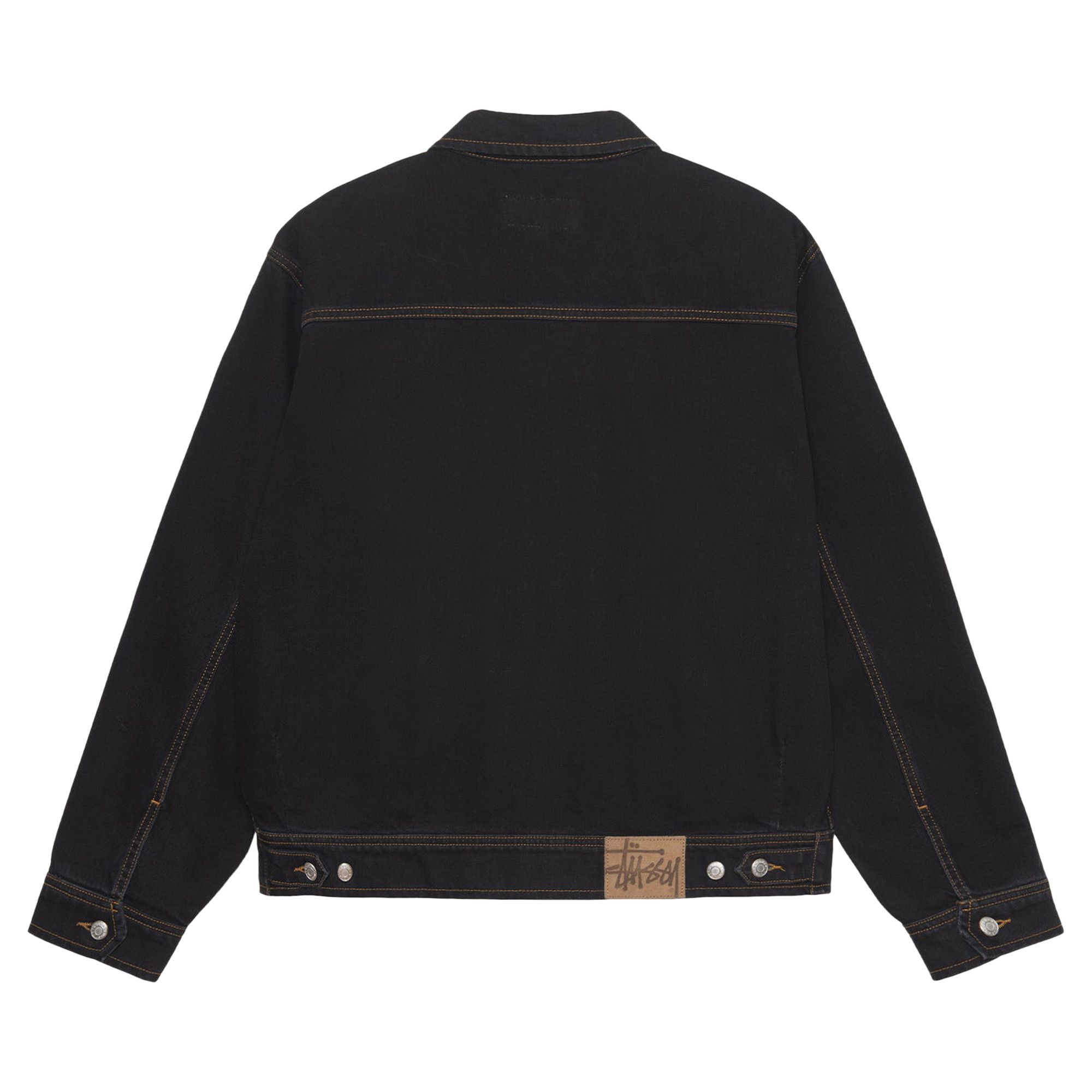 ジャケット・アウター STUSSY NO VACANCY INN BLAZER JACKET Buy Stussy Zip Work Jacket 'Washed Black' - 115682 WABK | GOAT