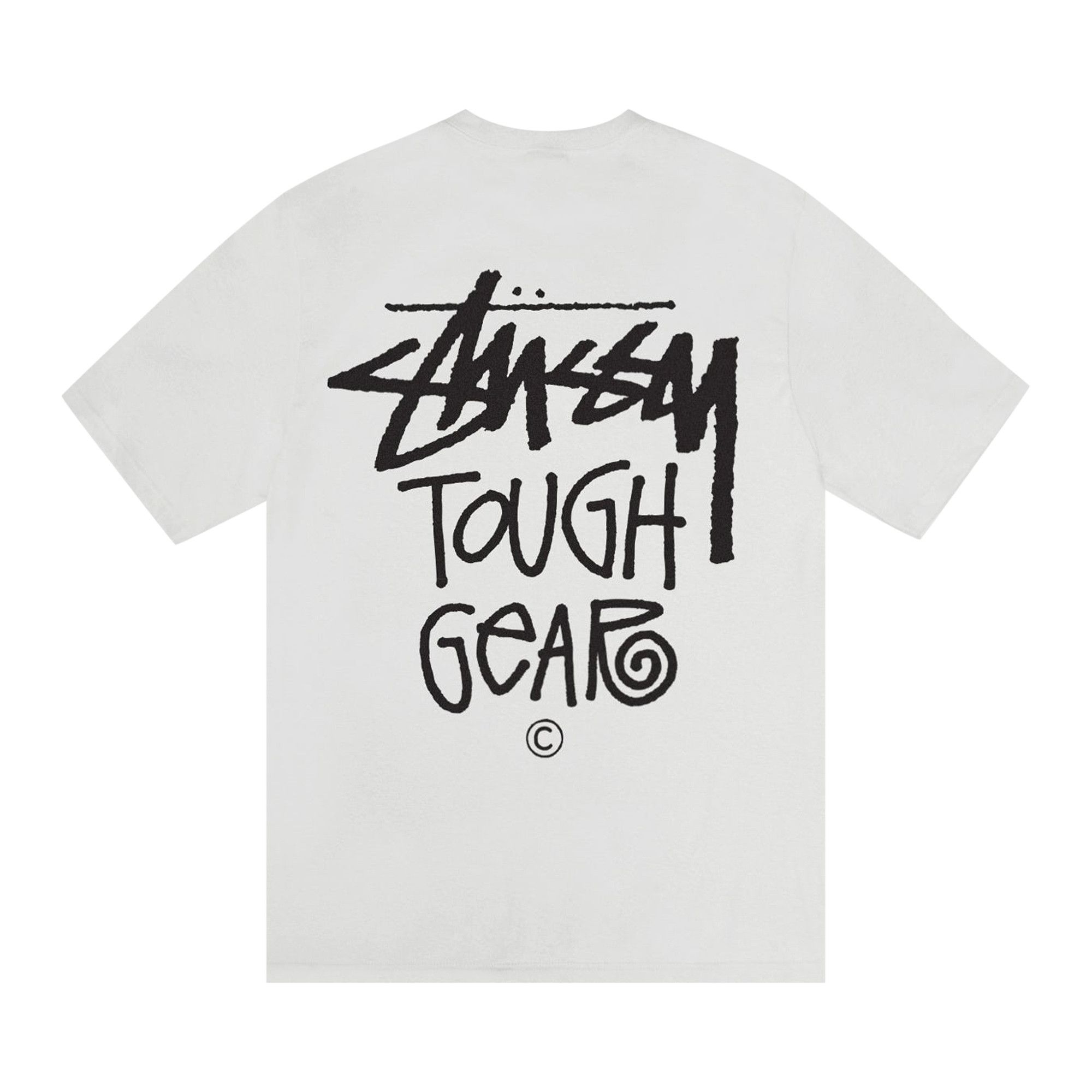 Tシャツ・カットソー Stussy Unisex Tough Gear T-Shirt Black 1904996-0001 Tough Gear International Tee – Black | Tees | Stüssy Europe