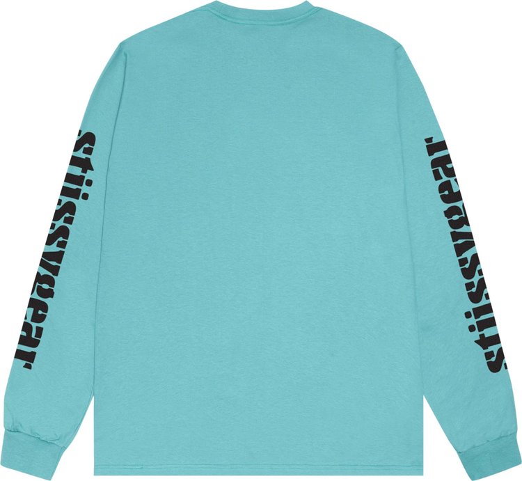 Stussy Gear Long Sleeve Tee Ocean